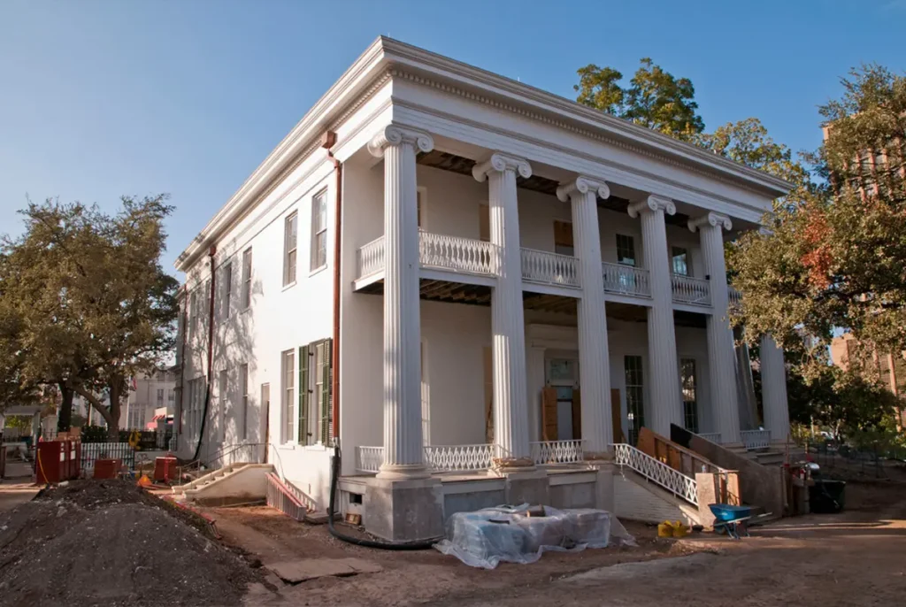 Texas Governor’s Mansion Rising From Ashes
